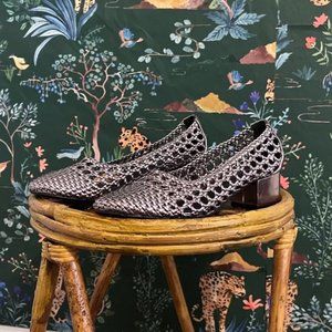 Jeffrey Campbell Birdie Heel - Metallic Pewter